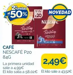 Supermercados La Despensa Nescafe p20 oferta