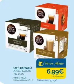 Supermercados La Despensa Nescafe Dolce Gusto café cápsula oferta