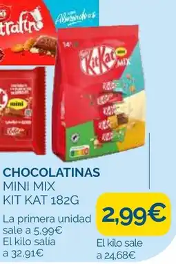 Supermercados La Despensa Kit Kat mini mix oferta