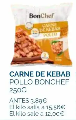 Cash Ecofamilia BonChef carne de kebab pollo oferta