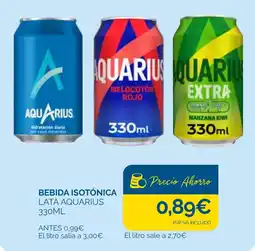 Supermercados La Despensa Aquarius bebida isotónica oferta