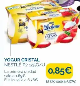 Supermercados La Despensa Nestlé Yogur Cristal oferta