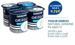 Supermercados La Despensa Danone yogur griego natural oferta