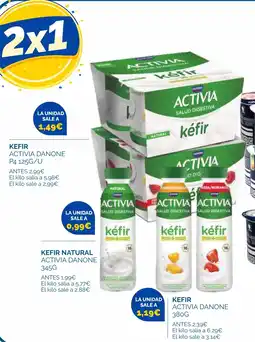 Supermercados La Despensa Activia kefir oferta