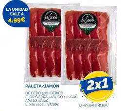 Cash Ecofamilia Jabugo paleta/jamón oferta