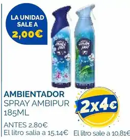 Supermercados La Despensa Ambientador spray ambipur oferta