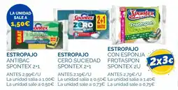 Supermercados La Despensa Spontex estropajo antibac oferta