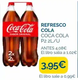 Cash Ecofamilia Coca Cola refresco cola sabor original oferta