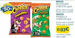 Cash Ecofamilia Cheetos pelotazos futebolas oferta