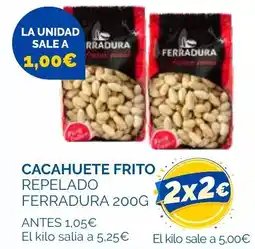 Cash Ecofamilia Ferradura cacahuete frito repelado oferta