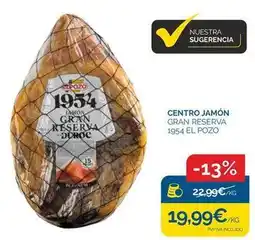 Supermercados La Despensa Duroc - centro jamon gran reserva 1954 el pozo oferta
