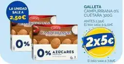 Supermercados La Despensa Cuétara - galleta campurriana 0% oferta