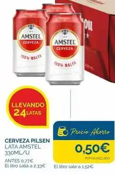 Supermercados La Despensa Amstel - cerveza pilsen oferta
