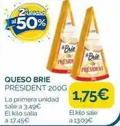 Supermercados La Despensa Président - queso brie oferta