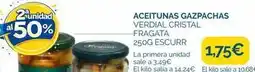 Supermercados La Despensa Cristal - aceitunas gazpachas oferta