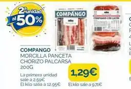 Supermercados La Despensa Palcarsa - morcilla panceta chorizo oferta