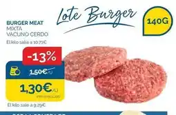 Supermercados La Despensa Mixta - burger meat oferta