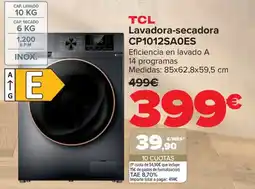 Carrefour Tcl lavadora-secadora cp1012sa0es oferta