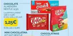 Supermercados La Despensa Nestlé - chocolate almendra oferta