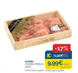 Supermercados La Despensa Octogamba - gamba cocida fresca oferta