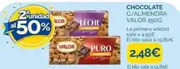 Supermercados La Despensa Valor - chocolate c/almendra oferta