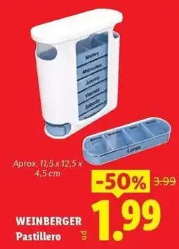 Ocine Weinberger - pastillero oferta