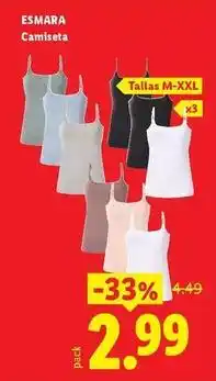Ocine Esmara - camiseta oferta