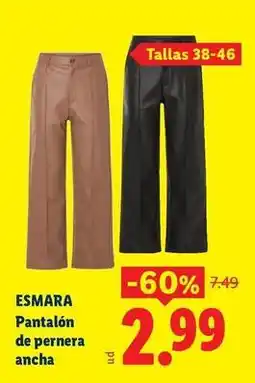Ocine Esmara - pantalón de pernera ancha oferta