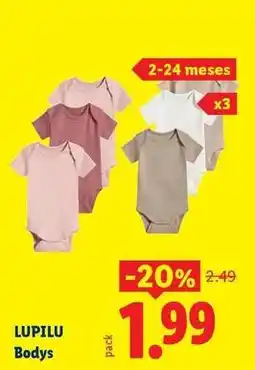 Ocine Lupilu - bodys oferta