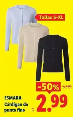 Ocine Esmara - cardigan de punto fino oferta