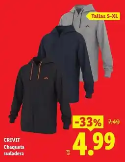 Ocine Crivit - chaqueta sudadera oferta