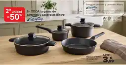 Carrefour San Ignacio sartenes y cacerolas Bistro oferta
