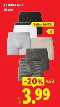 Ocine Esmara - men boxers oferta