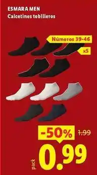 Ocine Esmara - calcetines tobilleros oferta