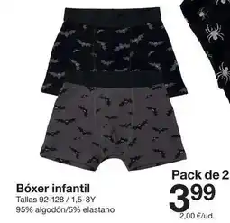 Zeeman Boxer infantil oferta
