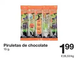 Zeeman Piruletas de chocolate oferta