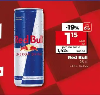 Dia Red Bull Energy Drink 25cl oferta