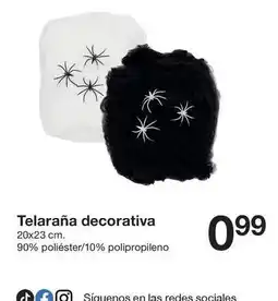 Zeeman Zeeman - telaraña decorativa oferta