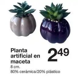 Zeeman Zeeman - planta artificial en maceta oferta
