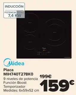 Carrefour Midea Placa MIH740T278K0 oferta