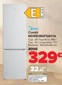 Carrefour Midea combi mdrb380fge01a oferta