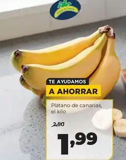 Alimerka Platano de canarias oferta