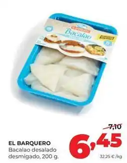 Alimerka El barquero - bacalao desalado desmigado oferta