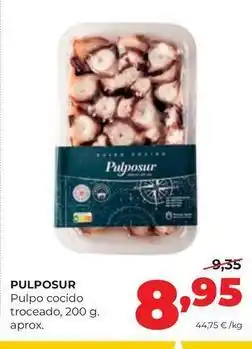 Alimerka Pulposur - pulpo cocido troceado oferta