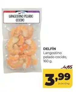 Alimerka Delfín - langostino pelado cocido oferta