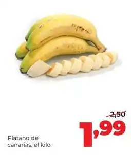 Alimerka Platano de canarias oferta