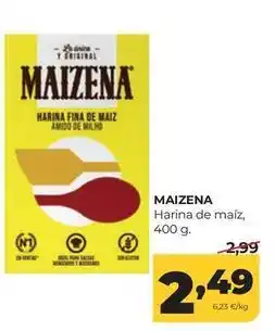 Alimerka Maizena - harina de maiz oferta