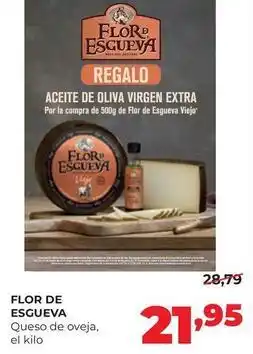 Alimerka Flor de esgueva - queso de oveja oferta