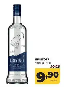 Alimerka Eristoff - vodka oferta