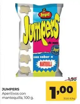 Alimerka Jumpers - aperitivos con mantequilla oferta
